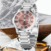 Lorenz Day & Date Edition Brown Dial Analog Watch for Men | Watch for Boys- MK-4033R