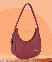 Dixon Dixon Maroon Women Sling Bag Casual Half Moon Unique Design Shoulder Side Sling Bag For Women