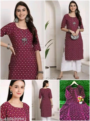Festive and daily wear kurti for women-Combo piece_4
