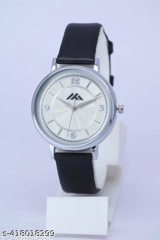 Attractive Ethnic Dial Designer Fancy Leather Belt Analog Watch for Women Watch for Girls