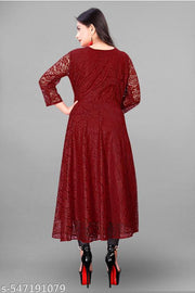 Elegant Net Gown for Women – Perfect for Parties & Special Occasions