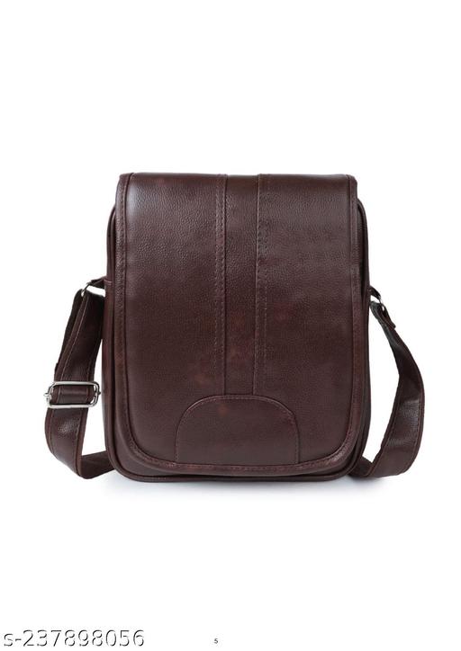 FLY Boyz Trendy /Classy Leather Sling Bag for Men / Multipurpose Crossbody Bag / Travel Bag with Adjustable Strap