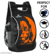 Stylish bag hanuman scripture religious’ bajrangbali college bagpack bike rider bag latest design Rider bag