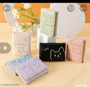 Many Beautiful Printed  Cute Small Girls Women Wallet Tri-folded  many More printed Wallet,1pc