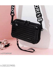 Suitcase Sling Bag , Box sling ,Side Purse For Girls  | Box Sling bag for girls | Mini suitcase sling bag for women