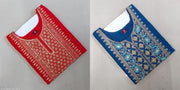 Women Ethnic Wear Rayon Embroidery Gala Kurti, Size -S, M, L, XL, XXL, 2XL, New Design & Fashionable Kurti, Pack of 2 (Combo of 2)