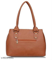 Fristo Handbag | Durable Water-Resistant PU Leather Shoulder Bag for Ladies | 3-Section Spacious Ladies Bag