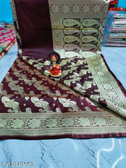 Traditional Benaroshi for saree | High-Quality Benaroshi | Aara Katan Benaroshi | Exclusive Benaroshi Collection | trendy saree for women | laltest collection | feastive saree for women |