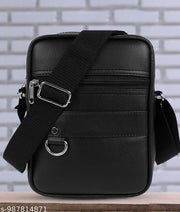 MORABIA Multi-Pocket Durable Men Sling Bag