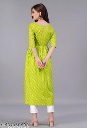 Nairacut kurti/casual kurti/daily ear/leheriya kurti
