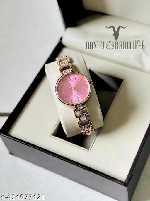 "Luxury Watches for Women Or Girls, Stainless Steel Casing with Elegant Style & Quality, Comfortable Strap and Much More in This Wrist Watch