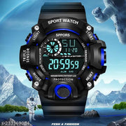 Army Kids-Boys Black Silicon Casual Sports Watches