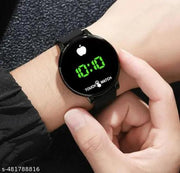 Top Trendy Touch Screen Digital Green LED Black Color Round dial Watch for boys & Girls