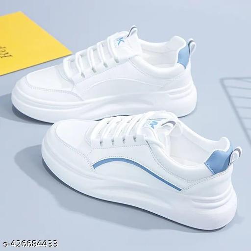 Wogdan Modern White Sneaker Casual Shoes For Women