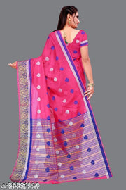 Bright and eye-catching checked pattern , Soft & Lightweight Fabric – Comfortable for long hours , Pallu with Tassels – Adds a stylish traditional touch, Traditional Weave Pattern – Perfect ethnic appeal , Easy to Drape – Suitable for all