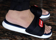 MRJ1454 Men's Blue Synthetic Leather Daily Casual Slipper