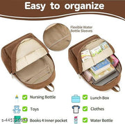 Medium 25 L Backpack School College Travel Backpack For Women's/Girls college/school backpack  (Brown)