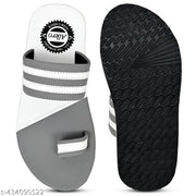Trendy Grey ALKRO Slippers for Men and Boys – Comfortable Casual Daily Wear