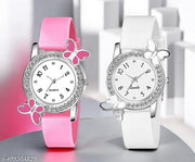 Analog watch combo for women