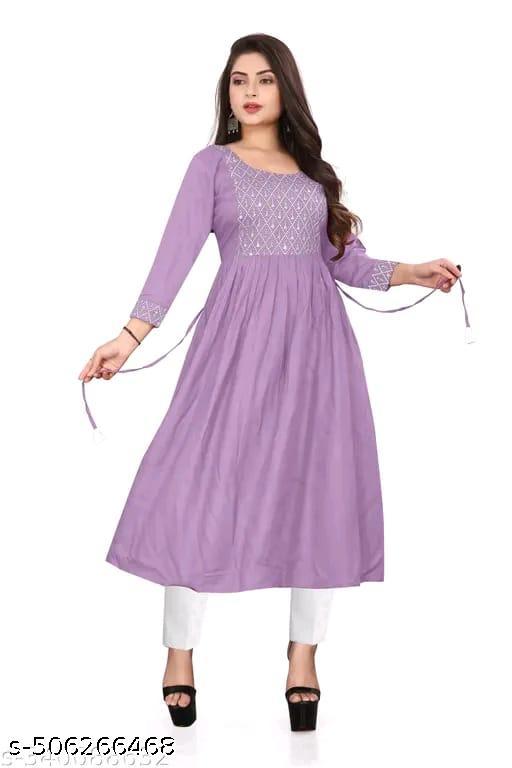 Levendar Purple Seq Gown SSF