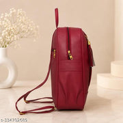 Stylish Backpack for Women & Girls | Elegant Fashion Casual Backpack | Lightweight Durable Multi-Pocket Daypack for College, Office, Travel & Daily Use | Comfortable Adjustable Shoulder Bag