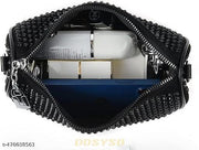 BAGMAGIC Crossbody Sling Bag With Pack of Combo Coin Pouch For Women Detachable Broad Belt Stylish Evening Clutch Handbags, Ladies Purse For Party Wedding Wide Shoulder Strap Side Square Bling Bag
