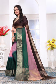 Weddind Special and Bollywood Style tissue oeganza saree