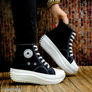Meesho Summer Shoe Boots Shoe Denim Jeans for Girls High Heel (Ankle) Stylish Ideal for Both Women & Girls| Wear These as Casual or Even for Any Special Occasion Boot Casual Outdoor Women & Girls sneakers shoes