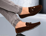 SR UNIQUE Men's Velvet High Quality Latest Formal Slip On Party Wear Moccasin Loafer Shoes