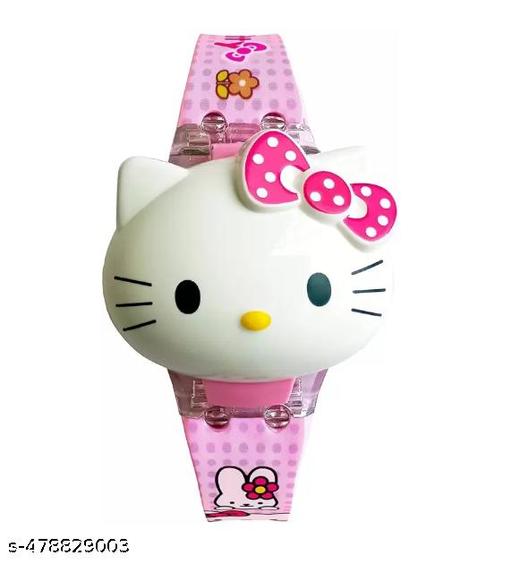Watch for Kids HELLO KITTY Digital Lighting Glowing Kid Watch
