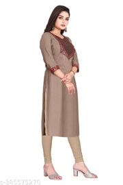 stylelist kurti with embraidered work