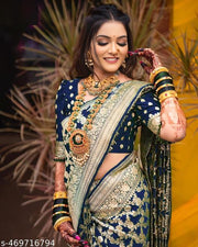 banarasi saree banarasi silk sarees 2024 new design party wear wedding collection