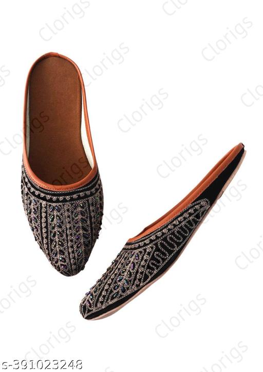 Clorigs ethnic Comfortable handmade || Handcraft Jutis For Women