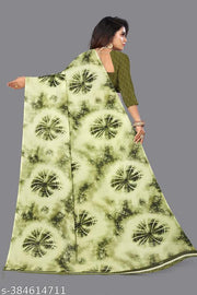 Daily Wear Bollywood Style Saree For Women with Unstitch Blouse Piece