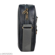 Fashion Twist  Stylish Fancy CrossBody  Sling Bags DS CROCO GRY