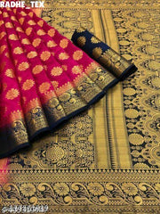 BANARASI SILK SAREE WITH BLOUSE PIECE