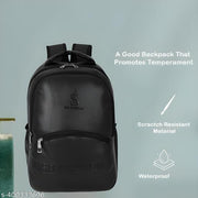 -Latest Leather Fashionate School Bags Laptop Backpack Waterproof PU Leather Backpacks for Men Women Boys & Girls Backpack Unisex Artificial leather backpack bag/casual/college/school/office 30 Liters