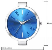 New Fancy Solid Dial Attractive Metal Chain Attractive Bracelet Analog Watch for  Women