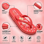 Ortho +Rest Extra Soft & Comfortable Hawai slippers for women | Orthopedic & Diabetic slippers for women |Ortho Comfortable Home slippers for women| Ortho Chappals