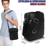 MORABIA Waterproof Side Sling Bag for Men