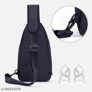 Crossbody Shoulder designer bag Backpack/Chest Sling Bag/One /One Side/Earphone -hole With Anti-theft OEM Logo Sling Bag For Travel/ Office /Business/Messenger Purpose