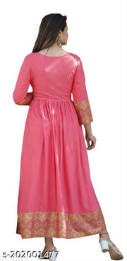 Women printed anarkali kurti