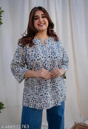 100% COTTON Short Kurti For Women&Girl's