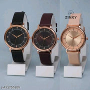 Luxury Pack of 3 Analog Watch for Women