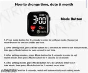 H&H New Digital Watch For Men  Kids  Womens  and Girls Stylist Watch