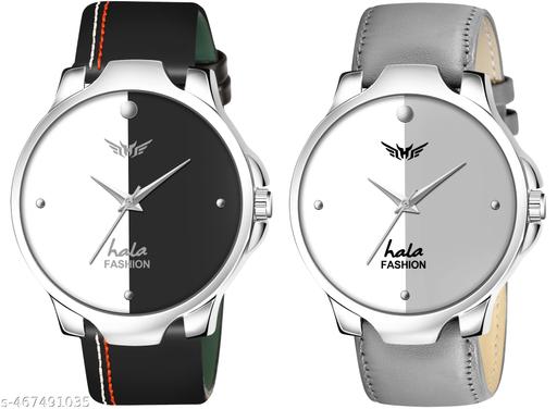 Combo of 2 | Genuine Leather Straps | Boys Series Analog Watch
