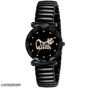 High New Latest Spring Blet Black Dail Women  Watches