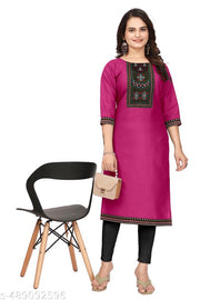 DESIGENER KURTI NEW COLLECTION COTTON BLEND STYLISH NEW TRENDY…