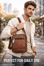 veekay-Crossbody  Messenger Sling Bags For Men's & Women's || Office College & Travel Using One