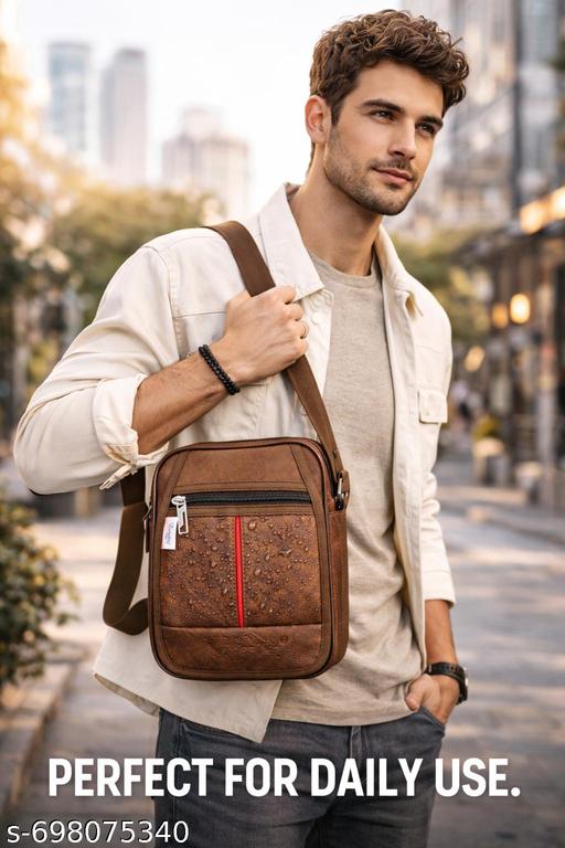 veekay-Crossbody  Messenger Sling Bags For Men's & Women's || Office College & Travel Using One
